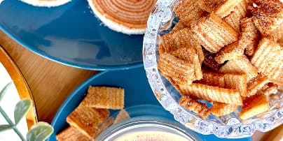 Biscoito Crocante de Bolo de Rolo