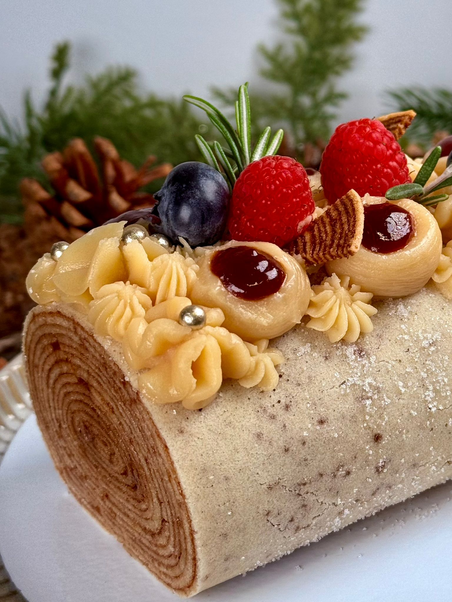 Bolo de Rolo Natalino